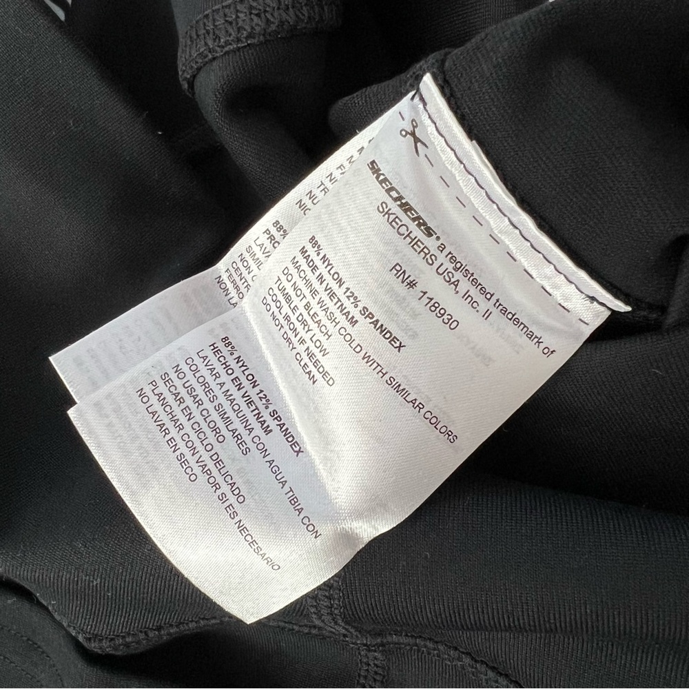 Skechers GoWalk GoFlex High Waisted Leggings Black Size Small NWT - Picture 8 of 15